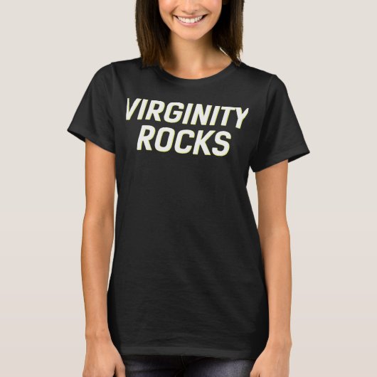 Danny Duncan Merch Virginity Rocks Virginity Rocks T-shirt (Voorkant)