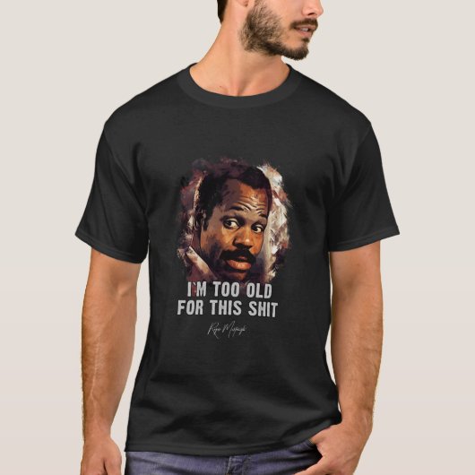 Danny Glover als Roger Murtaugh Essential T-shirt (Voorkant)