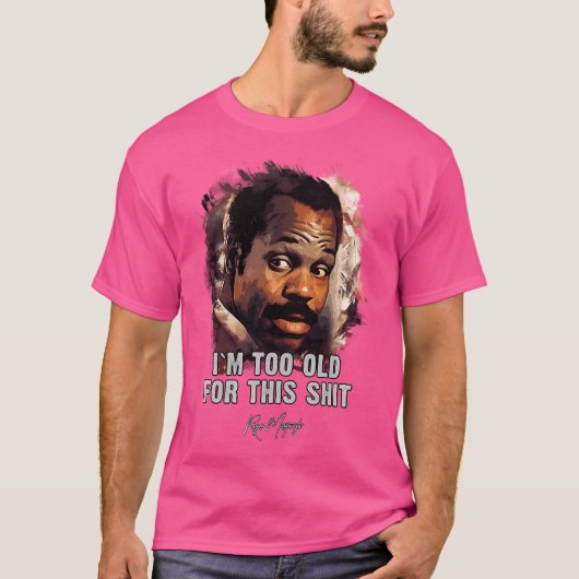 Danny Glover als Roger Murtaugh T-shirt (Voorkant)