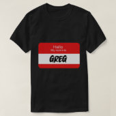 Danny Gonzalez Greg T-shirt (Design voorkant)