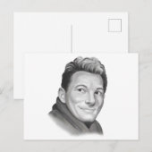 Danny Kaye Briefkaart (Voorkant / Achterkant)