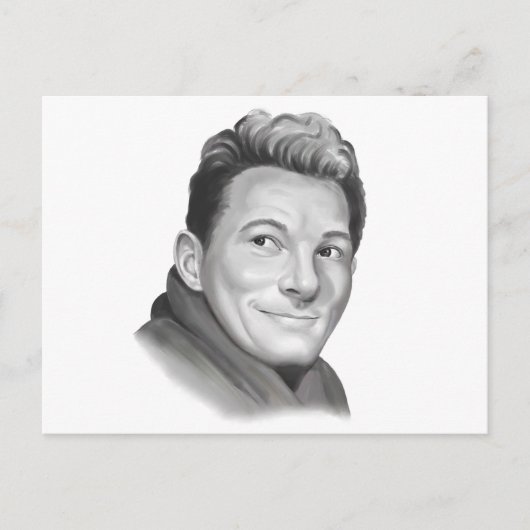 Danny Kaye Briefkaart (Voorkant)