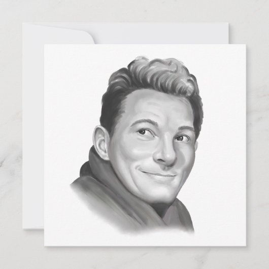Danny Kaye Feestdagenkaart (Voorkant)