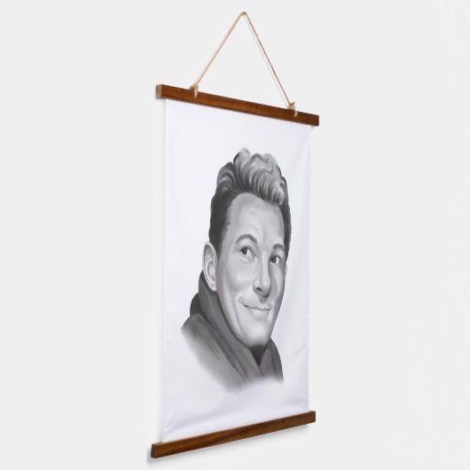 Danny Kaye Hangend Wandkleed (Gebogen)