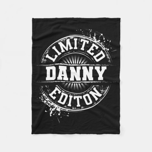 Danny Limited Edition Grappige gepersonaliseerde n Fleece Deken (Voorkant)