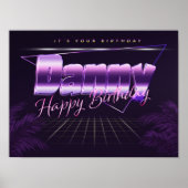 Danny Name Vorname Poster Geburtstag (Voorkant)