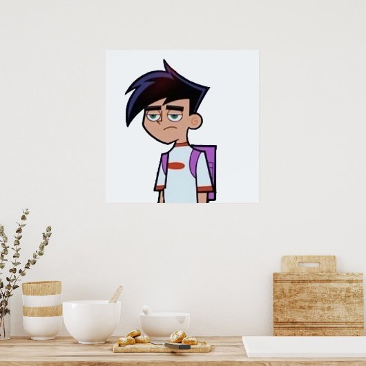 Danny Phantom sad Poster (Keuken)