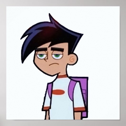 Danny Phantom sad Poster (Voorkant)