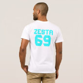 Danny Zesta Face Shirt (Achterkant volledig)