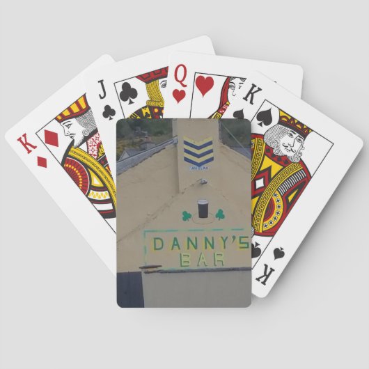 Danny's Bar-speelkaarten Pokerkaarten (Achterkant)