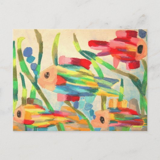 Dannysylee de Regenboogvis Briefkaart (Voorkant)