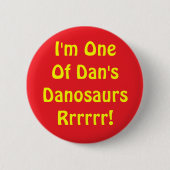 Danosaur Button (Voorkant)