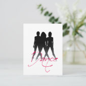 dans1 briefkaart (Staand voorkant)