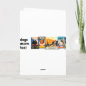 Dans (1898), de Fine Jugendstil van Alphonse Mucha Kaart (Achterkant)