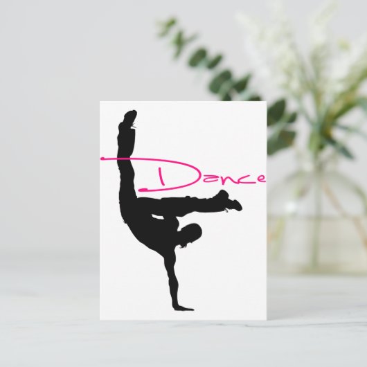 dans_1 briefkaart (Staand voorkant)