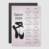 Dans 2025 Kalender Magnetische Kaart (Voorkant / Achterkant)