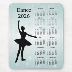 Dans 2026 Kalender  Muismat