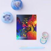 dans-409011 dans muziekoptrele concert flyer (Enkel)