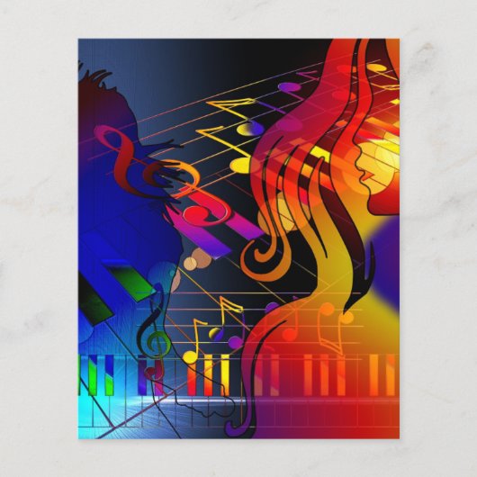 dans-409011 dans muziekoptrele concert flyer (Voorkant)