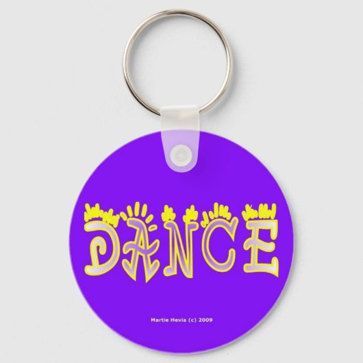 Dans (4b) Sleutelhanger (Voorkant)