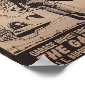 "Dans aan de muziek" Poster (Hoek)