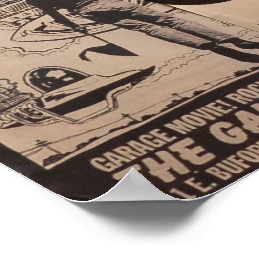 "Dans aan de muziek" Poster (Hoek)