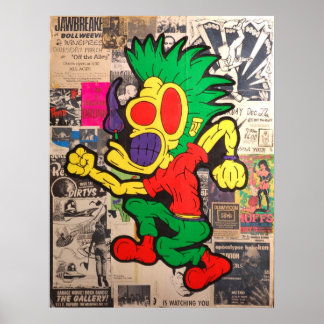 "Dans aan de muziek" Poster