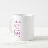 Dans aan de slag met je eigen trommel, inspirerend koffiemok (Voorkant links)