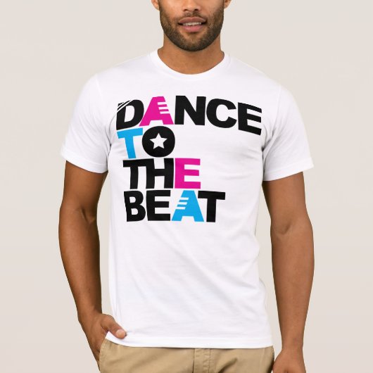 Dans aan het Beat T-shirt (Voorkant)