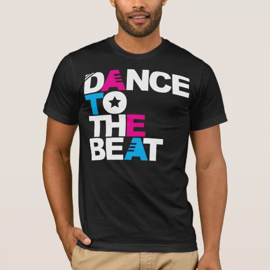 Dans aan het Beat T-shirt (Voorkant)