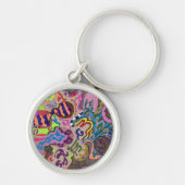 "Dans" Abstract Sleutelhanger (Voorkant)