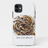 Dans abstracte kunst Case-Mate iPhone case (Achterkant)