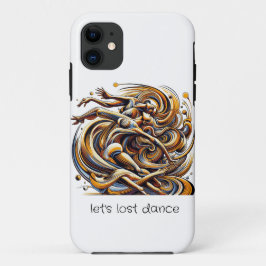 Dans abstracte kunst Case-Mate iPhone case
