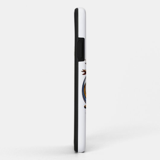 Dans abstracte kunst Case-Mate iPhone case (Achterkant/rechts)