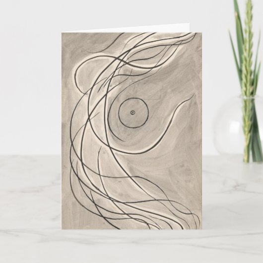 Dans abstractie | Abraham Walkowitz Kaart (Voorkant)