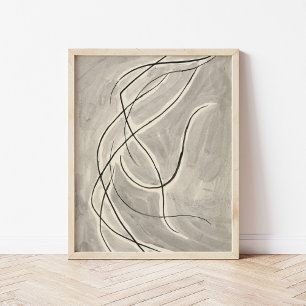 Dans abstractie   Abraham Walkowitz Poster