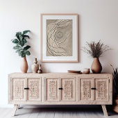 Dans abstractie | Abraham Walkowitz Poster