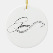 Dans als één kijkt naar ornament (Voorkant)