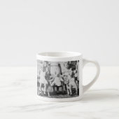 Dans als espresso kop (Rechts)