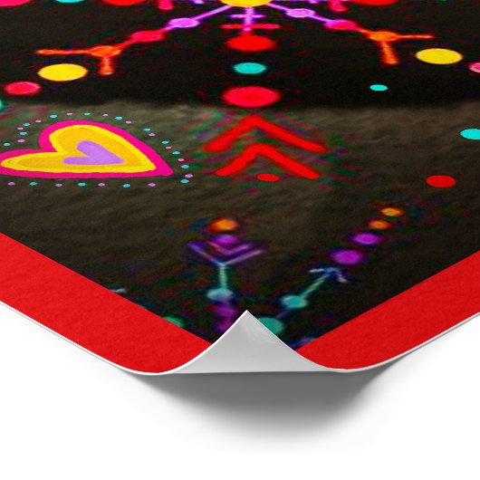 Dans als Frosty.. liefde als Jezus Poster (Hoek)