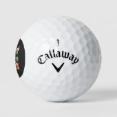Dans als Frosty, Schijn als Rudolph, Liefheb als   Golfballen (Logo)