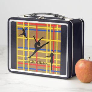 Dans als Piet Mondrian Modern Art