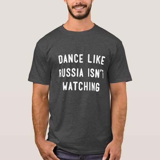 Dans als... t-shirt (Voorkant)