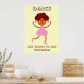 Dans alsof er niemand kijkt! poster (Keuken)