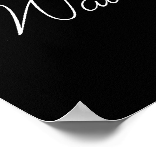 Dans alsof niemand aan het kijken was! Fantasy Pri Poster (Hoek)