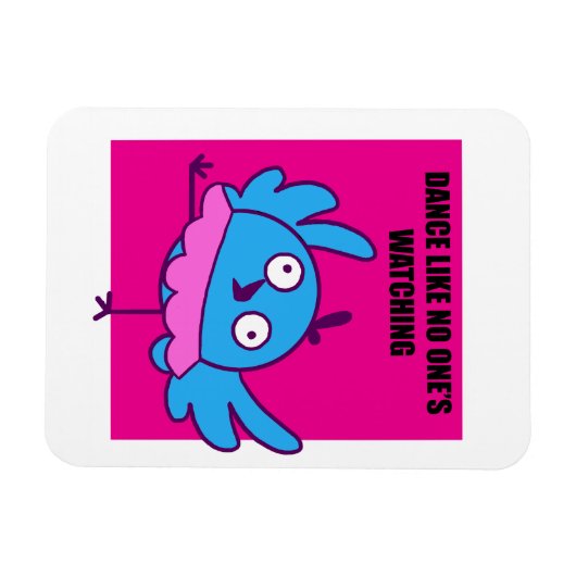 Dans alsof niemand kijkt - Magnet Magneet (Horizontaal)