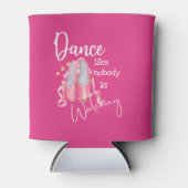 Dans alsof niemand naar balletschoenen kijkt blikjeskoeler (Voorkant)