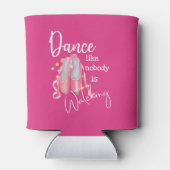 Dans alsof niemand naar balletschoenen kijkt blikjeskoeler (Achterkant)