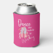 Dans alsof niemand naar balletschoenen kijkt blikjeskoeler (Blikje Achterkant)