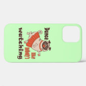 Dans alsof niemand naar meiden kijkt Pug Dog Case-Mate iPhone Case (Achterkant (horizontaal))